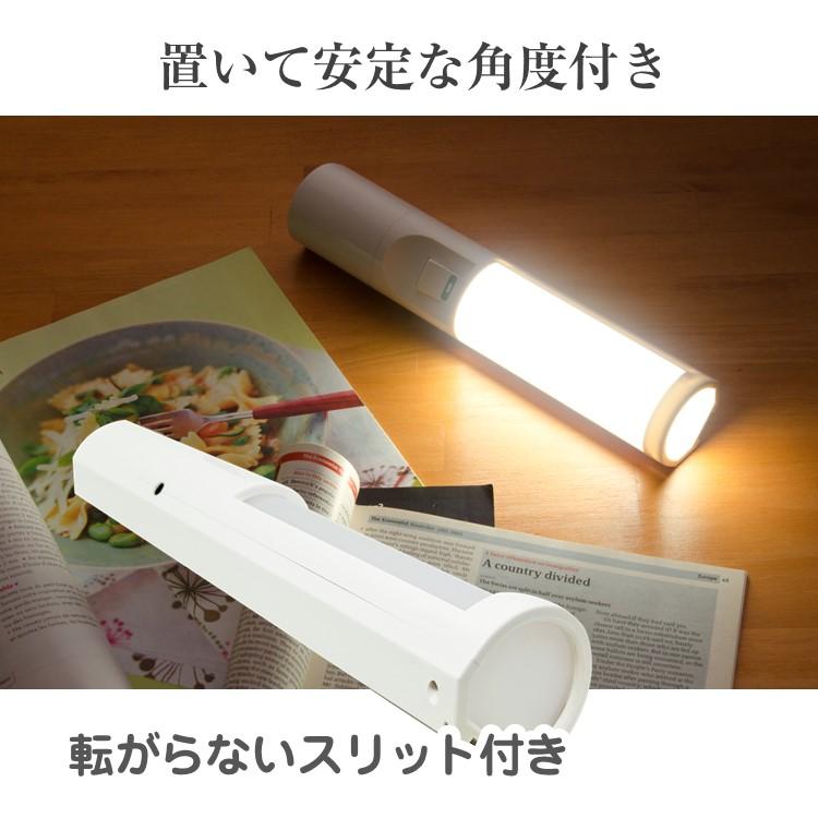 LEDライト 懐中電灯 多目的 4灯 アダプター付き AC電源 電池