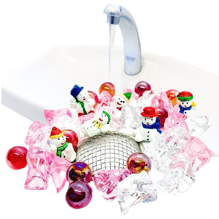 マスコット 雪ん子 6個 トイレタンク 飾り トイレ用品 トイレ飾り