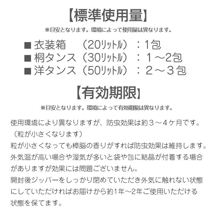 樟脳有効期限