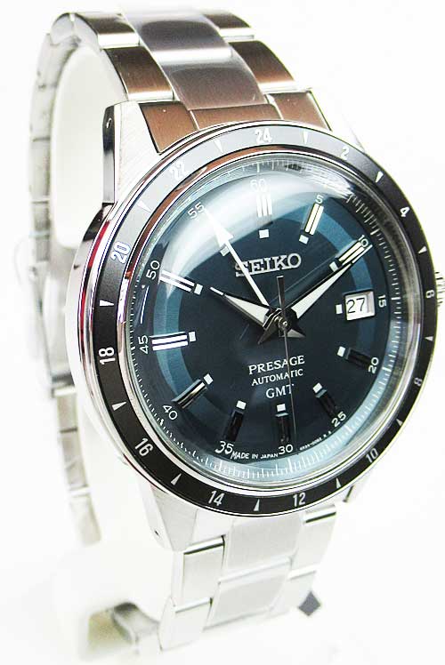 SEIKO（セイコー） 時計 メンズ メカニカル プレサージュ GMT
