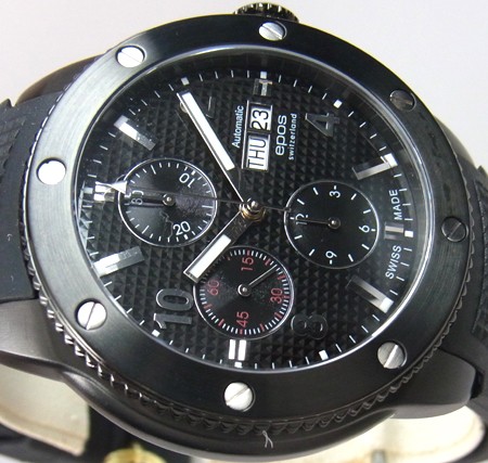 エポス（EPOS） 時計 メンズ 自動巻きクロノグラフ 3388BBBKR 日本正規