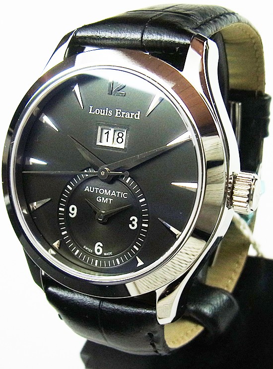 ルイエラール 時計 メンズ Louis Erard Collection 1931 BIGDATE GMT 82205AA12 日本正規品