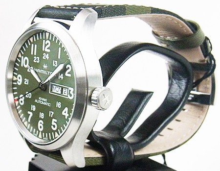 HAMILTON（ハミルトン） 時計 メンズ カーキ フィールド デイデイト