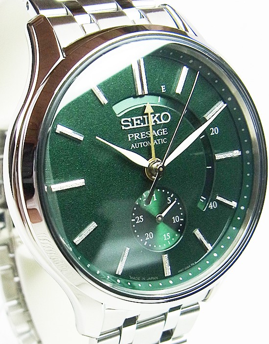 セイコー 時計 メンズ SEIKO メカニカル プレサージュ 日本庭園庭石