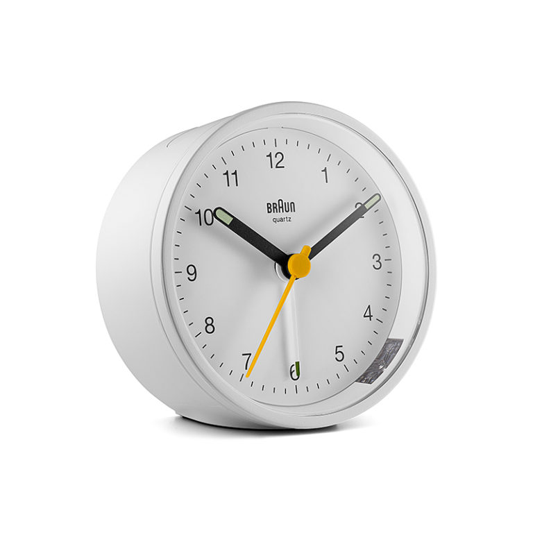 【即納】BRAUN ブラウン CLASSIC ALARM CLOCK クラシック アラーム クロック BC12 置き時計★4カラーパターン