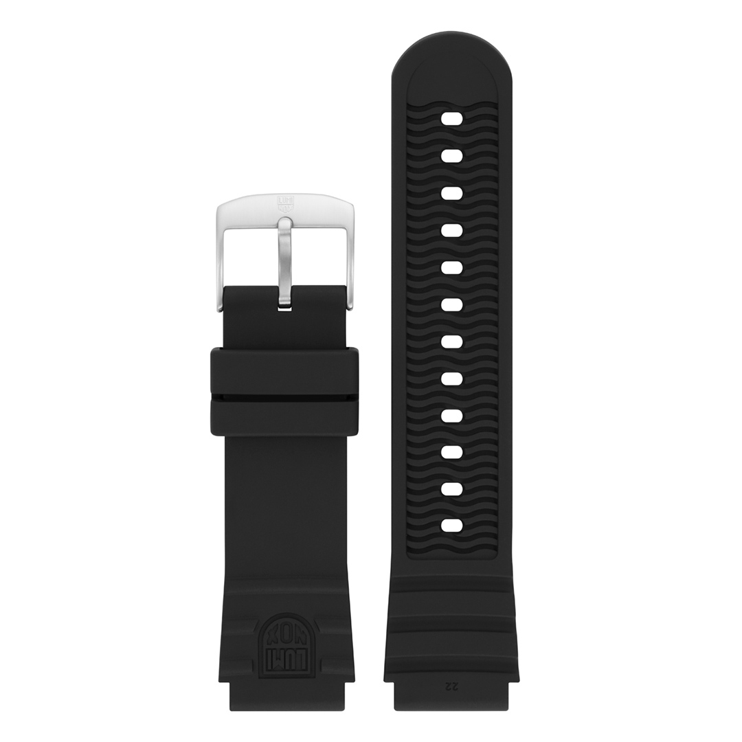 【即納】LUMINOX ルミノックス 0320シリーズ 腕時計用ストラップ 交換用ベルト 時計ベルト ラバー ブラック FPX.2201.20｜watch-index｜03