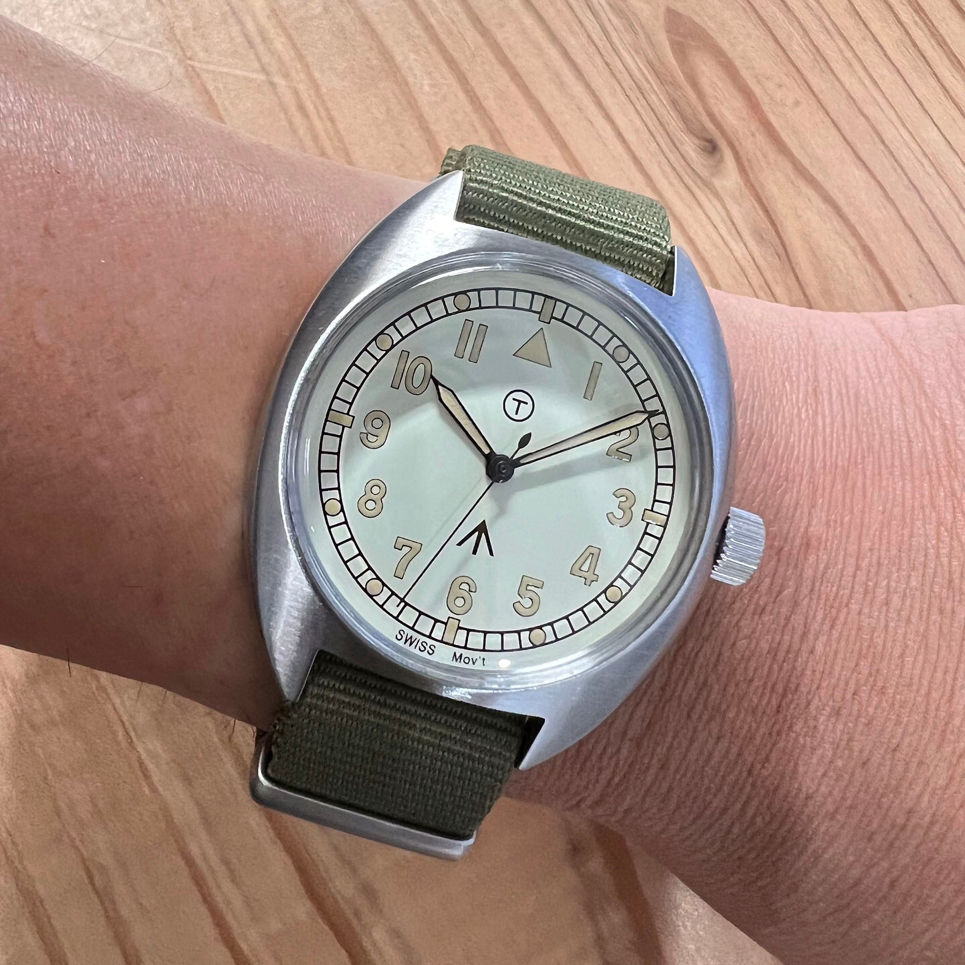 即納】国内正規品 Naval military watch ナバル ミリタリーウォッチ 