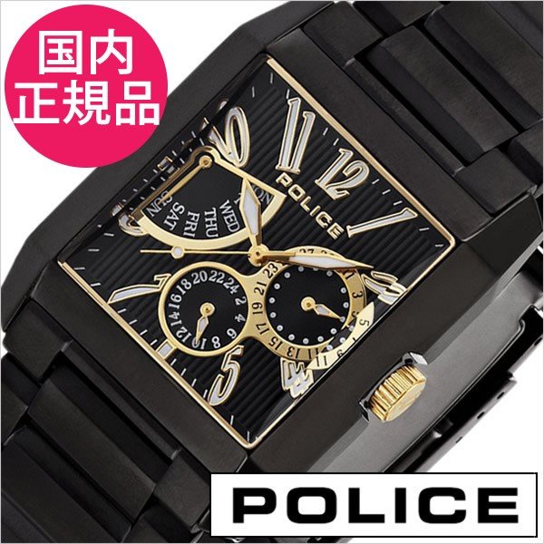 POLICE（ポリス） 腕時計 キングス アベニュー 時計 POLICE KING