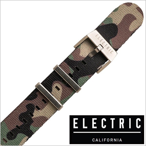 쥯ȥå  ӻ   ELECTRIC 20MMPOLYESTERWATCHSTRAP