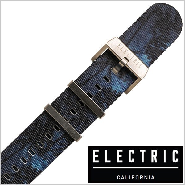 쥯ȥå  ӻ   ELECTRIC 20MMPOLYESTERWATCHSTRAP