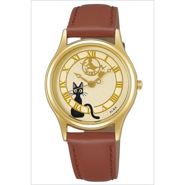 【昭和レトロ】SEIKO ALBA Disneyおしゃれキャット マリー 腕時計 ALBA（SEIKO） セイコー アルバ 腕時計 キャラクターウォッチ 魔女の