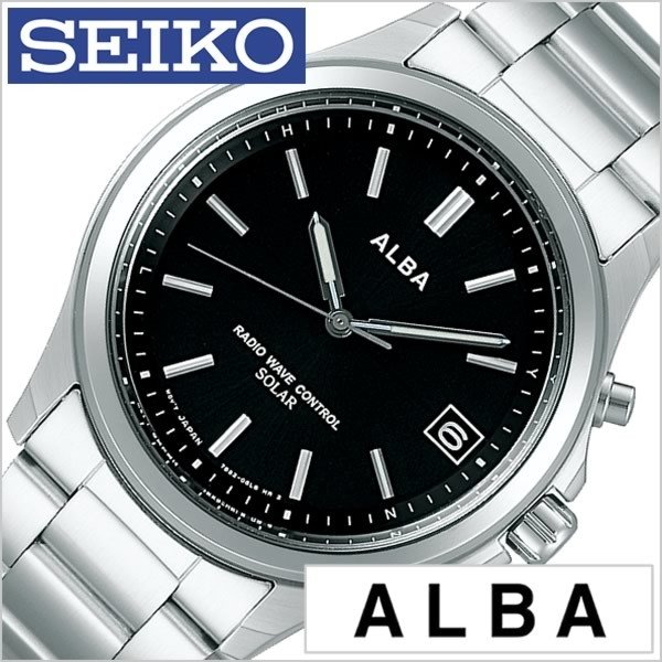 セイコー アルバ 時計 SEIKO 腕時計 ALBA メンズ レディース腕時計 ブラック AEFY502