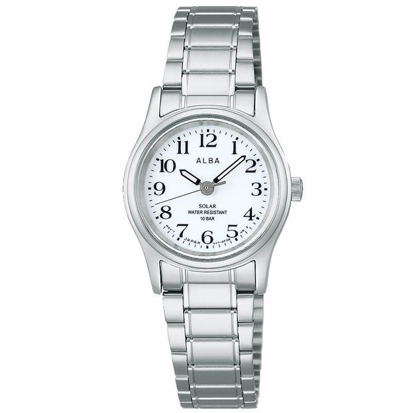 ALBA（SEIKO） セイコー アルバ ソーラー 時計 電池交換不要 SEIKO