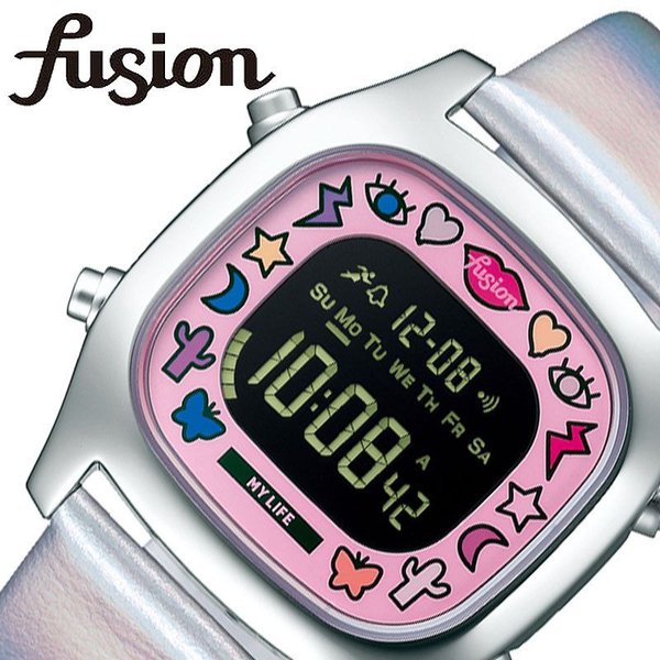 セイコー アルバ フュージョン 時計 SEIKO ALBA FUSION 腕時計 メンズ レディース ブラック ピンク 黒 AFSM702 人気 ブランド おすすめ おしゃれ かっこいい｜watch-lab