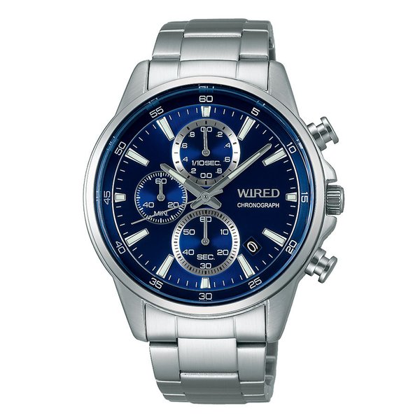 WIRED セイコー ワイアード 時計 SEIKO 腕時計 メンズ ブラック