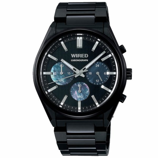 WIRED セイコー 腕時計 ワイアード SEIKO メンズ ブラック 時計