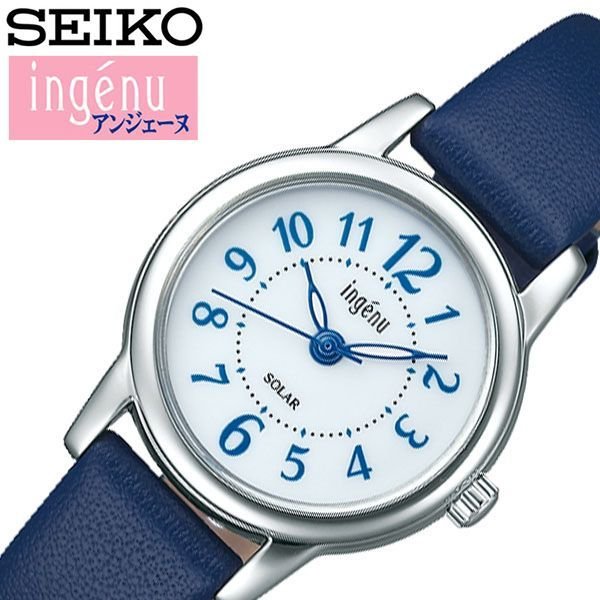 セイコー アルバ アンジェーヌ ソーラー 時計 SEIKO ALBA ingenu 腕時計 レディース ホワイト AHJD403 人気 かわいい おしゃれ ファッション ビジネス｜watch-lab