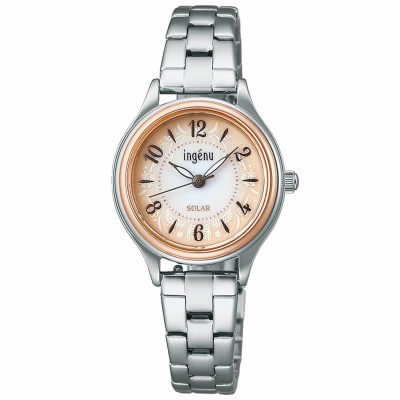 セイコー アルバ 腕時計 SEIKO ALBA 時計 アンジェーヌ ingenu レディース 腕時計 ホワイト ベージュグラデーション ソーラー AHJD434 人気 おすすめ おしゃれ｜watch-lab｜02