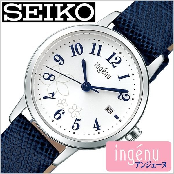 セイコー アルバ アンジェーヌ 時計 SEIKO ALBA ingenu 腕時計 レディース ホワイト AHJK442