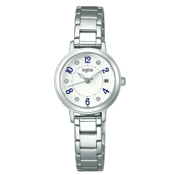 セイコー アルバ アンジェーヌ 時計 SEIKO ALBA ingenu 腕時計 レディース ホワイト AHJK444 アナログ ラウンド ビジネス ファッション｜watch-lab｜02
