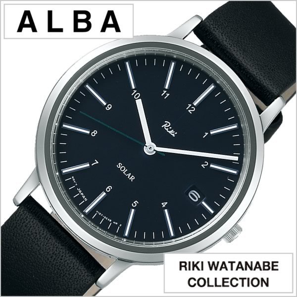 セイコー アルバ リキ ワタナベ 時計 SEIKO 腕時計 ALBA RIKI WATANABE COLLECTION メンズ腕時計 ブラック  AKPD022 : akpd022 : 正規腕時計の専門店ウォッチラボ - 通販 - Yahoo!ショッピング