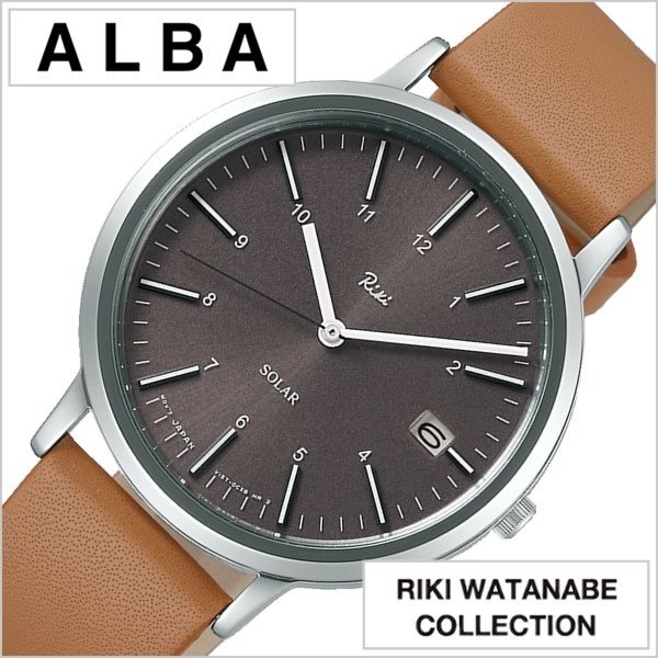 セイコー アルバ リキ ワタナベ 時計 SEIKO 腕時計 ALBA RIKI WATANABE COLLECTION メンズ腕時計 グレー AKPD023