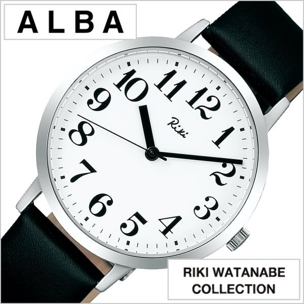 セイコー アルバ リキ ワタナベ 時計 SEIKO 腕時計 ALBA RIKI WATANABE メンズ ホワイト AKPK424