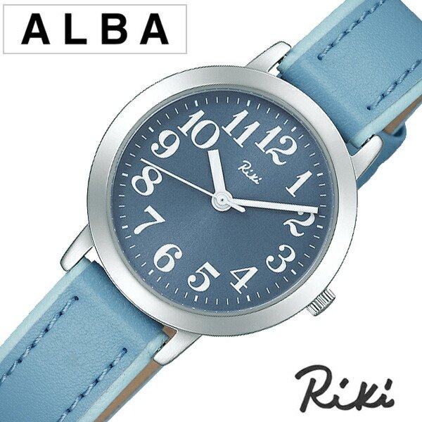 セイコー アルバ リキワタナベ 伝統色シリーズ ペアモデル 時計 SEIKO ALBA Riki Watanabe 腕時計 レディース ブルー AKQK442 渡辺力 デザイン ペアウォッチ