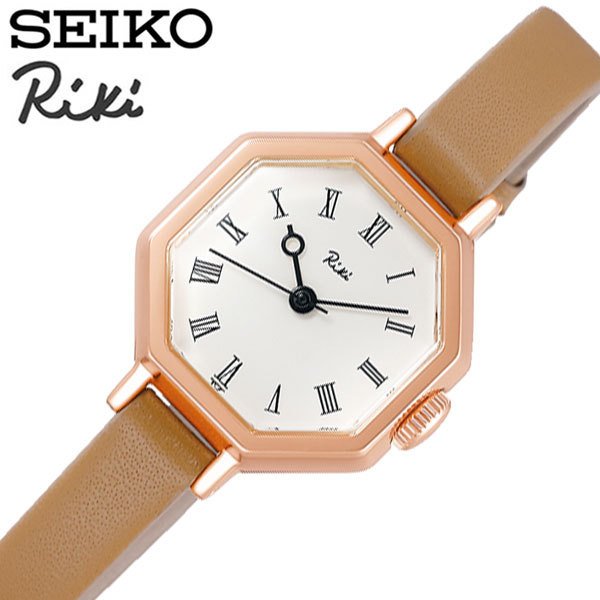 リキワタナベ 八角クラシック 時計 RIKI WATANABE SEIKO ALBA 腕時計 セイコー アルバ レディース ホワイト AKQK457 人気 ブランド おすすめ 渡辺力