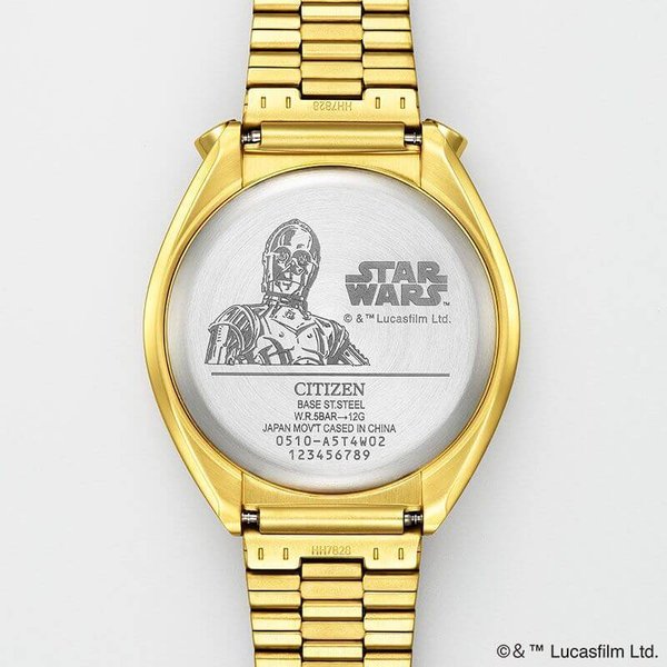 シチズン スターウォーズ C-3PO AN3662-51W未使用腕時計ツノクロノ シチズン スターウォーズ C-3PO AN3662-51W未使用腕時計ツノクロノ