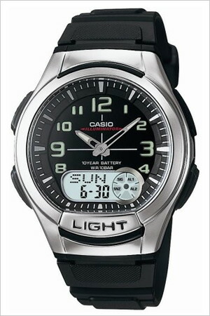 カシオ スタンダード 腕時計 CASIO STANDARD 電池寿命10年 メンズ レディース AQ-180W-1BJF セール｜watch-lab｜02