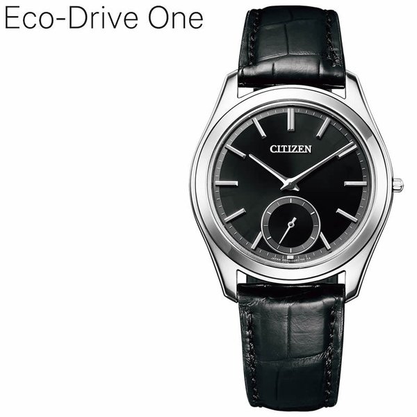 シチズン 腕時計 エコ・ドライブ ワン CITIZEN Eco-Drive One メンズ ブラック 時計 クォーツ Comfort-Line (コンフォートライン) AQ5010-01E 人気 おすすめ