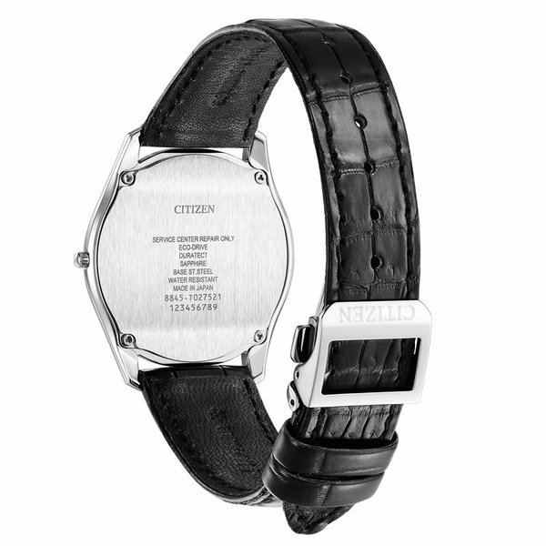 シチズン 腕時計 エコ・ドライブ ワン CITIZEN Eco-Drive One メンズ ブラック 時計 クォーツ Comfort-Line (コンフォートライン) AQ5010-01E 人気 おすすめ｜watch-lab｜03