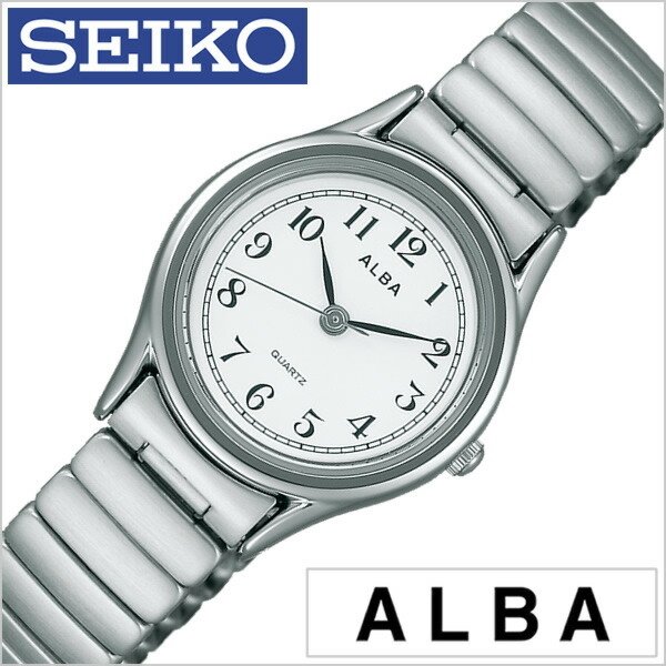 セイコー アルバ 腕時計 SEIKOALBA時計 SEIKO ALBA 腕時計 セイコー アルバ 時計 レディース ホワイト AQHK439｜watch-lab