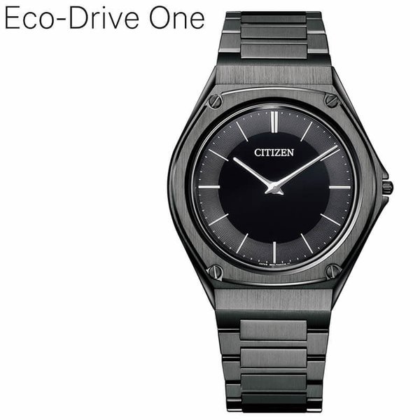 シチズン 腕時計 エコ・ドライブ ワン CITIZEN Eco-Drive One メンズ ブラック 時計 AR5064-57E