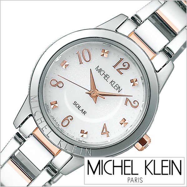 ミッシェルクラン 時計 MICHEL KLEIN 腕時計 レディース ホワイト AVCD035