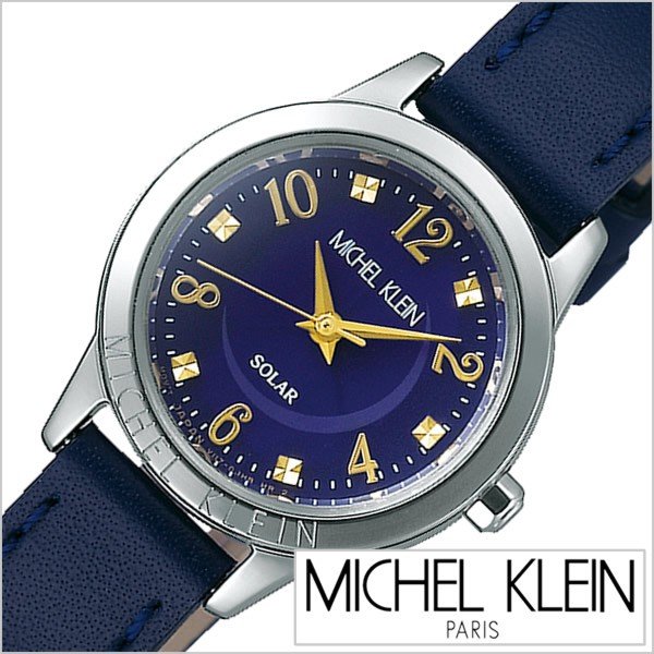 ミッシェルクラン 時計 MICHEL KLEIN 腕時計 レディース ネイビー AVCD037