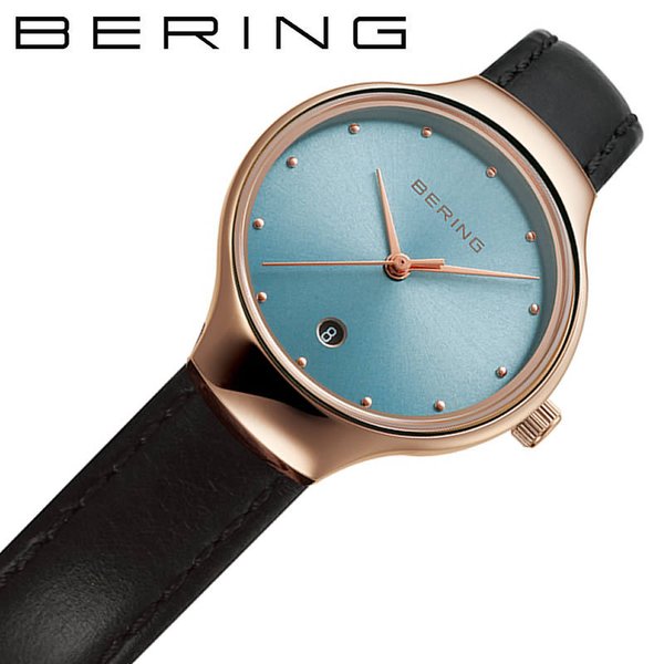 BERING 腕時計 ベーリング 時計 リュクス アイスブルー Luxe ice Blue レディース/ブルー 13326-468 トレンド 北欧 デザイナー ブランド カジュアル