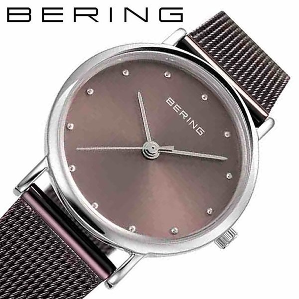 ベーリング チェリーブロッサム 日本限定モデル 桜 時計 BERING 腕時計 Japan Limited Cherry Blossom Reborn レディース チェリーブラウン BER-13426-006-2