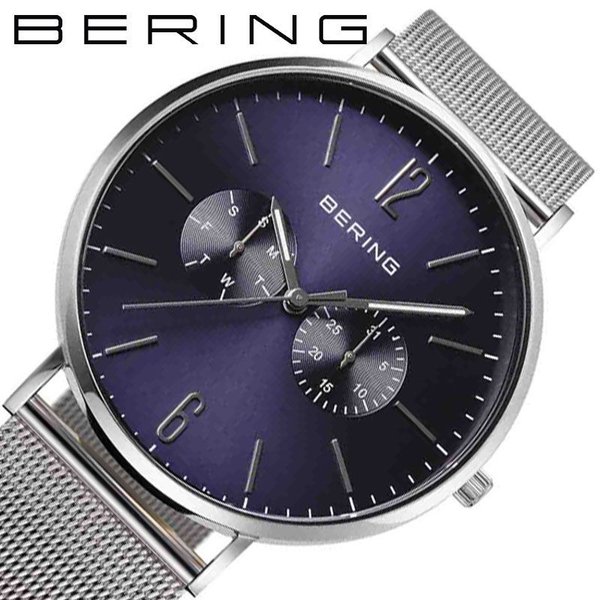 ベーリング 腕時計 チェンジズ BERING 時計 CHANGES メンズ ブルー 14240-307 人気 おすすめ 正規品 大人 おしゃれ かっこいい シンプル クラシック