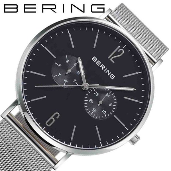 ベーリング 腕時計 チェンジズ BERING 時計 CHANGES メンズ ブラック 14240-402 人気 おすすめ 正規品 大人 おしゃれ かっこいい シンプル クラシック