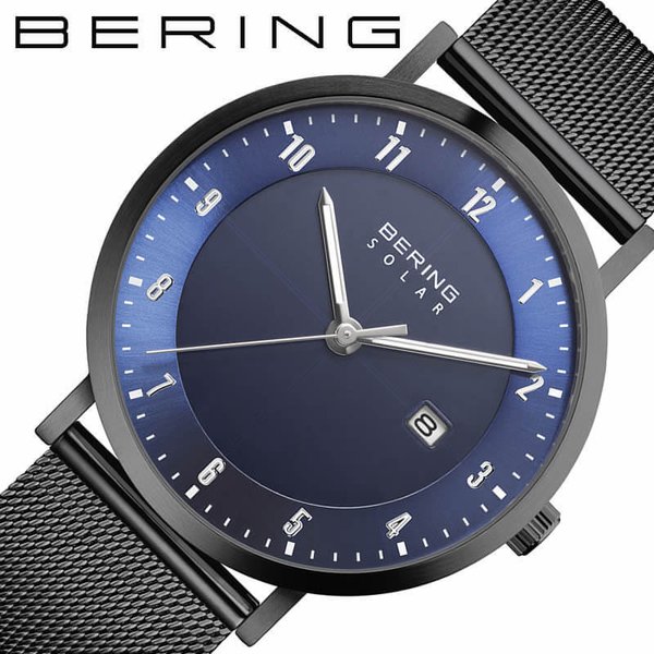 ベーリング 腕時計 スカンジナヴィアンソーラー BERING Scandinavian Solar メンズ ネイビー 時計 15439-327 人気  北欧 シンプル 話題 おしゃれ : ber-15439-327 : 正規腕時計の専門店ウォッチラボ - 通販 - Yahoo!ショッピング