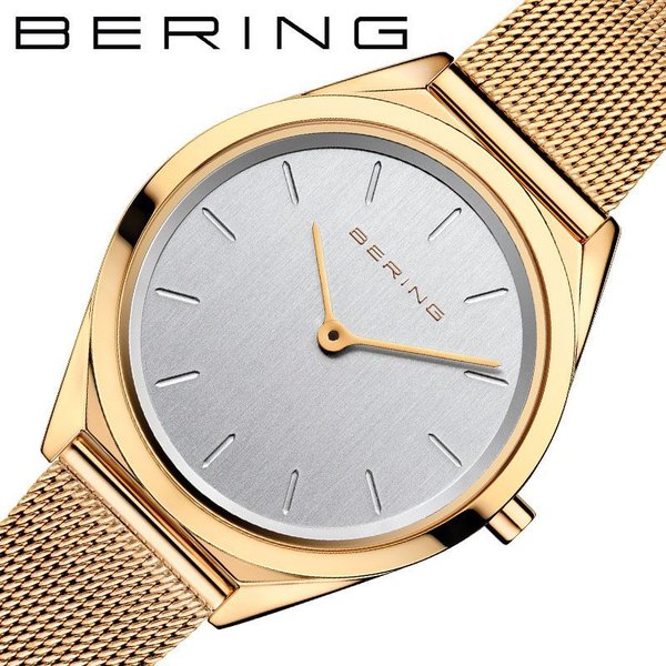 ベーリング 腕時計 ウルトラスリム BERING 時計 Ultra Slim レディース シルバー 17031-334 人気 おすすめ 正規品 大人 おしゃれ かわいい 華奢