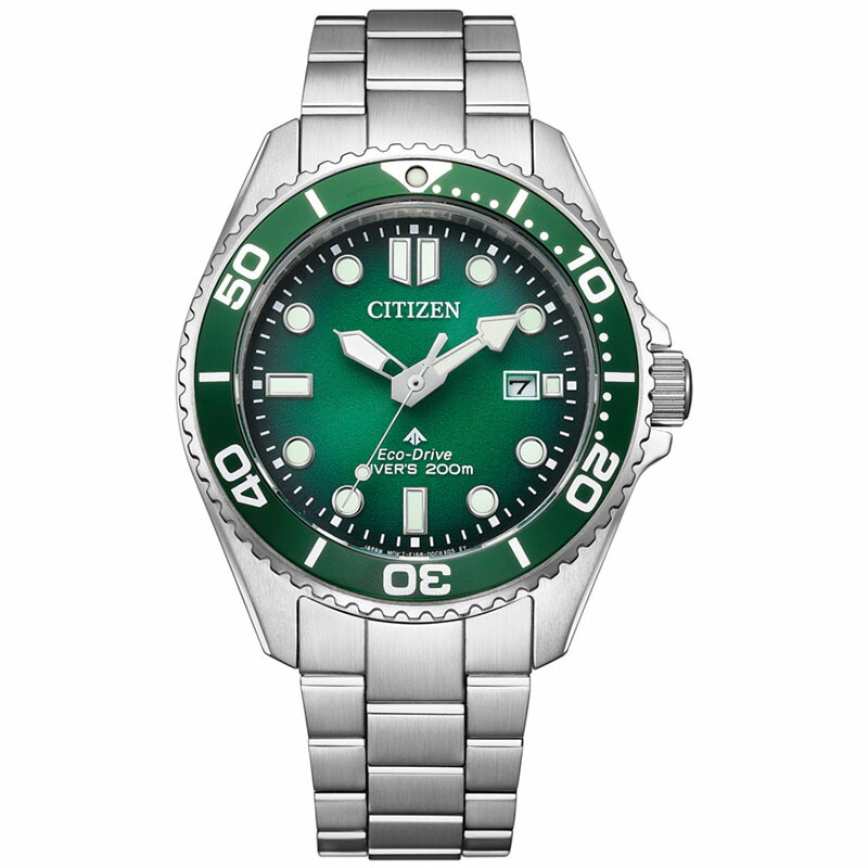 s*k様 ■美品■シチズン エコドライブ 腕時計　BN0269-50W グリーン シチズン 腕時計 CITIZEN 時計 プロマスター PROMASTAR メンズ