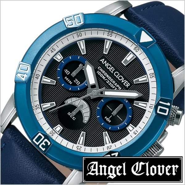 エンジェルクローバー 時計 Angel Clover 腕時計 エンジェル クローバー ブリオ Brio メンズ ブラック BR43BUBK-NV