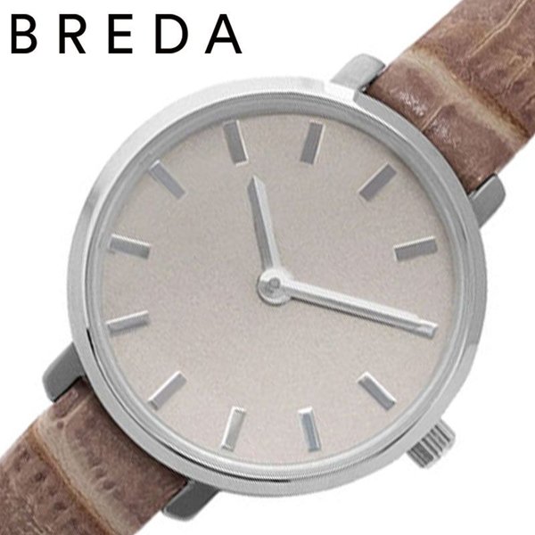 ブレダ 時計 ビバリー BREDA 腕時計 BEVERLY レディース シルバー BREDA-1730J 人気 ブランド シンプル おしゃれ かわいい レトロ ファッション 大人 小さめ