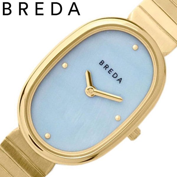 ブレダ 時計 ジェーン BREDA 腕時計 JANE レディース ライトブルー 1741C 人気 おすすめ おしゃれ ブランド 大人 華奢 小さい 小さめ メタル シェル