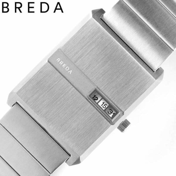 ブレダ 腕時計 パルス BREDA PULSE レディース シルバー 時計 BREDA-1745B