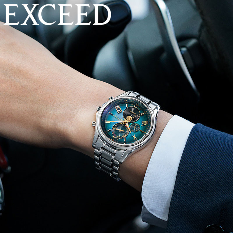 シチズン 腕時計 CITIZEN 時計 エクシード EXCEED メンズ ブルー 電波 シチズン 腕時計 CITIZEN 時計 エクシード EXCEED メンズ ブルー 電波