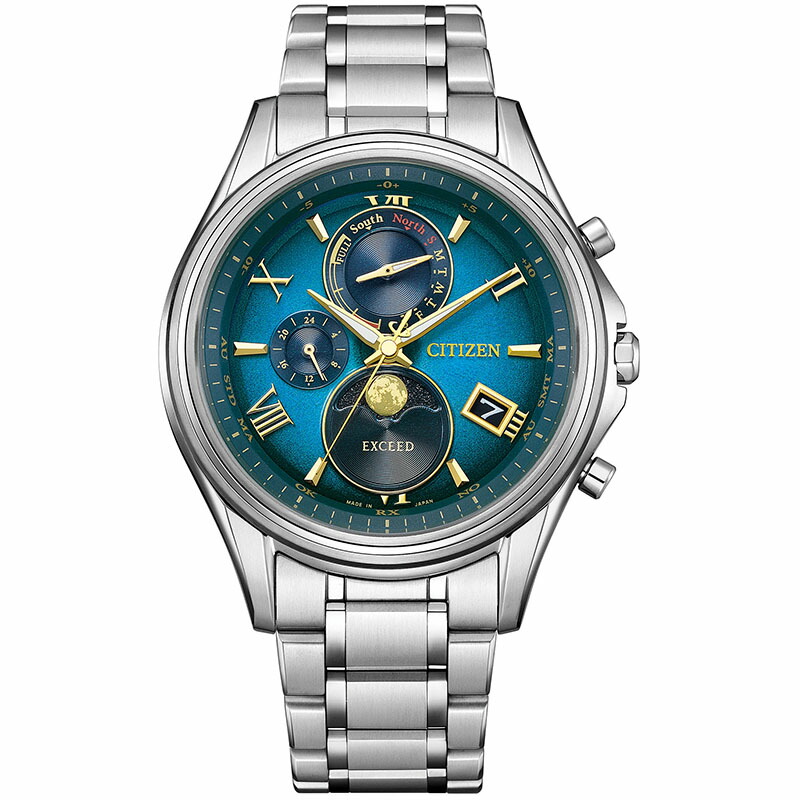 シチズン 腕時計 CITIZEN 時計 エクシード EXCEED メンズ ブルー 電波